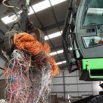 Claw machinery lifting wires